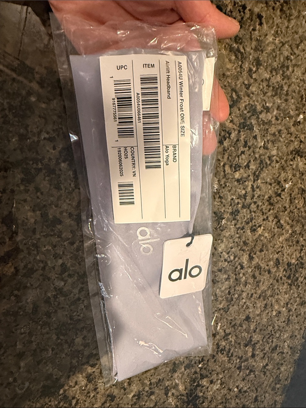 ALO Yoga Airlift Headband, winter frost - Picture 2 of 3